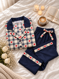 Navy Crush Nightsuit