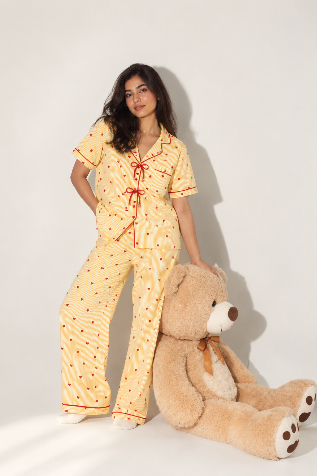 Cupid's Kiss 3-Piece Nightsuit